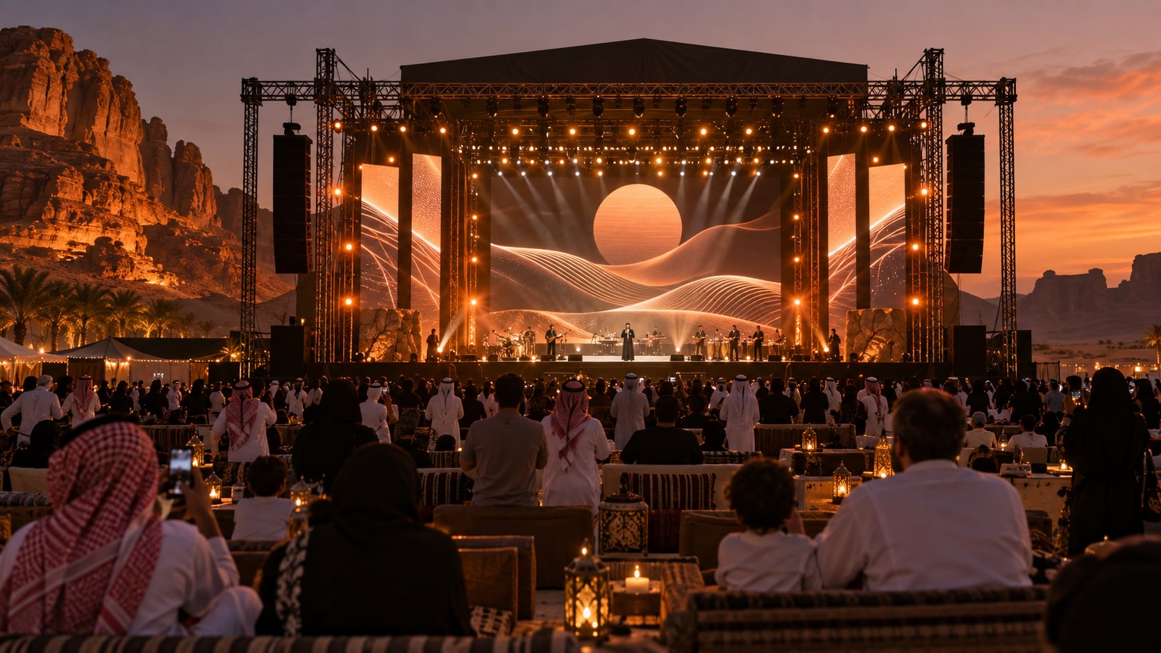 The stage & live shows
